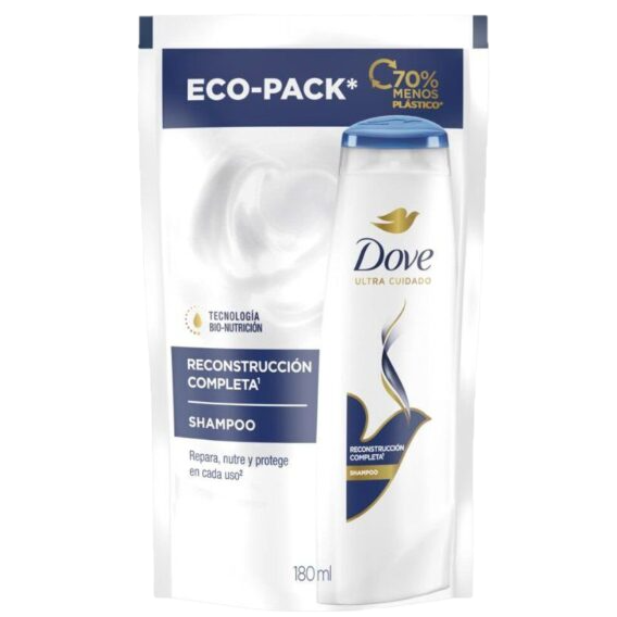 Shampoo 180ml DP reconstruccion completa Dove (12)