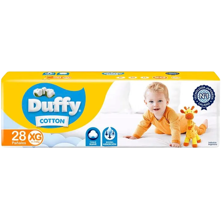 Pañal baby XG 28u cotton Duffy (3)
