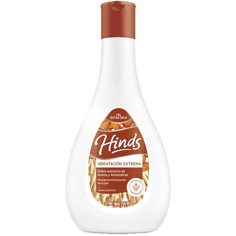 Crema corporal 250ml hidratacion extrema Hinds (12)