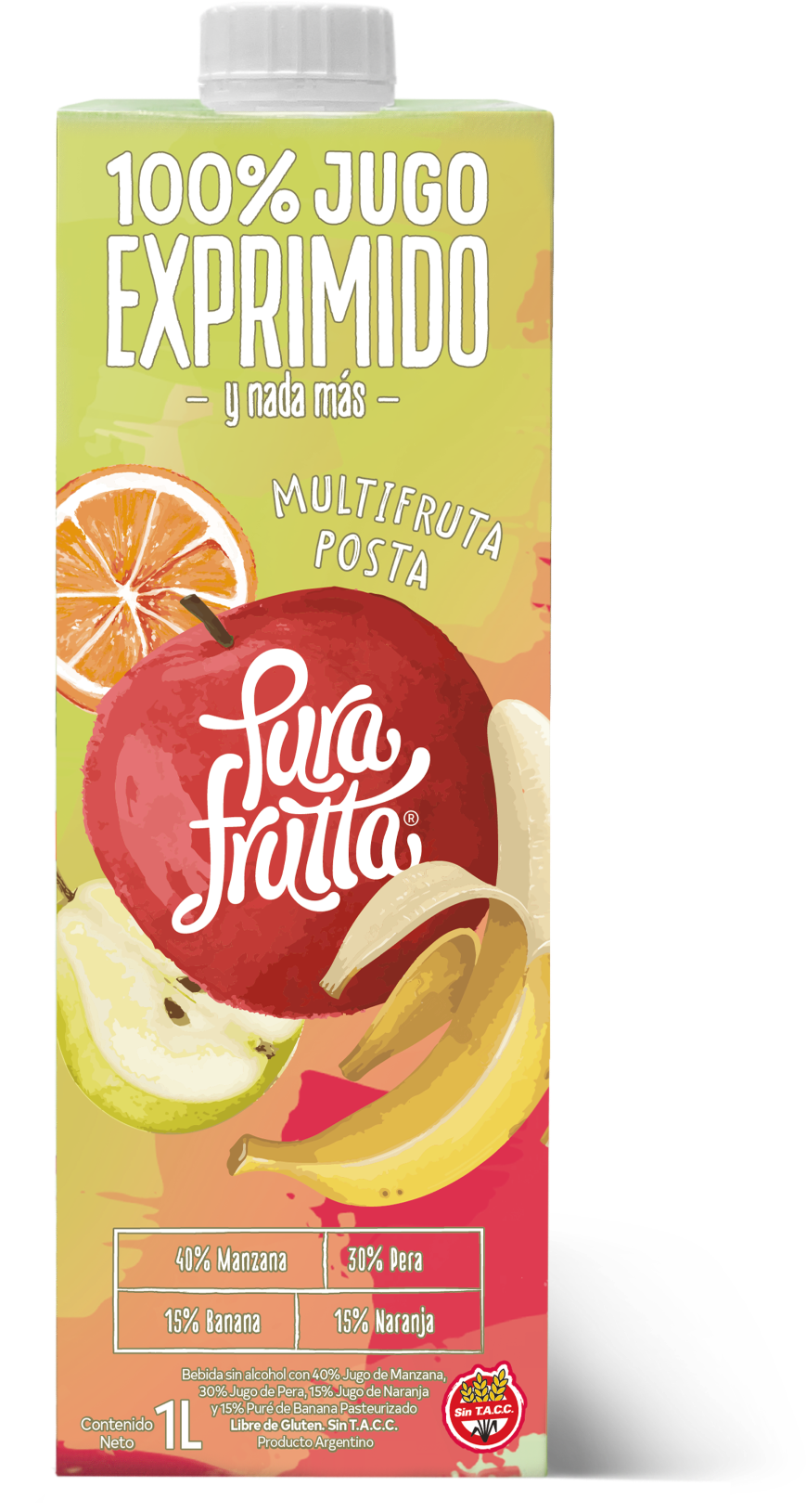 JUGO EXP. MULTIFRUTA x 1000 ML PURA FRUTTA