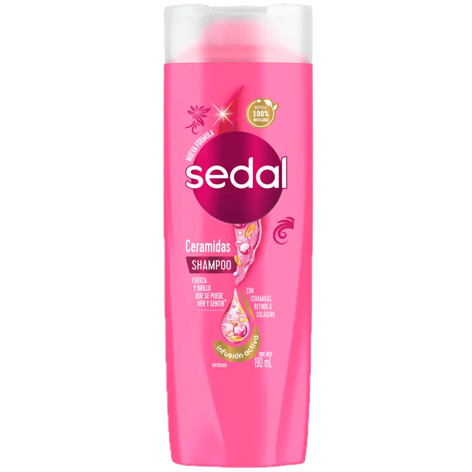 Shampoo 190ml ceramidas Sedal (12)