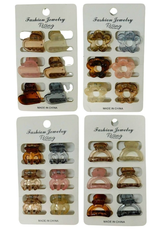 Mini Broche Transparente