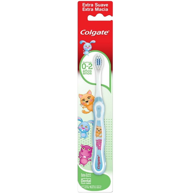 Cepillo dental 0-2 años extra suave Colgate