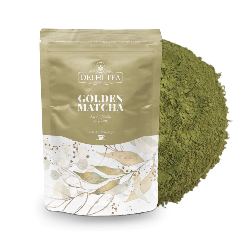 GOLDEN MATCHA X 50 GRS DELHI TEA