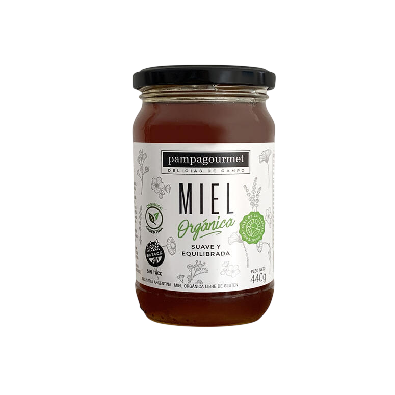 MIEL ORGANICA x 440cc PAMPA GOURMET