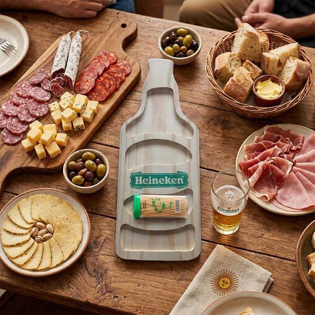 Tabla de Picada con Escarbadientes