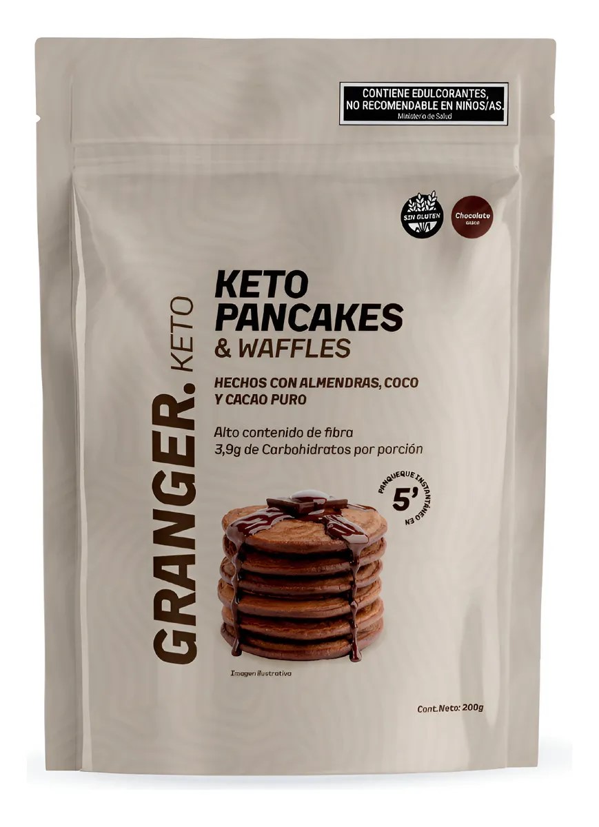 PANCAKE KETO DE CHOCOLATE X 200 GRS GRANGER