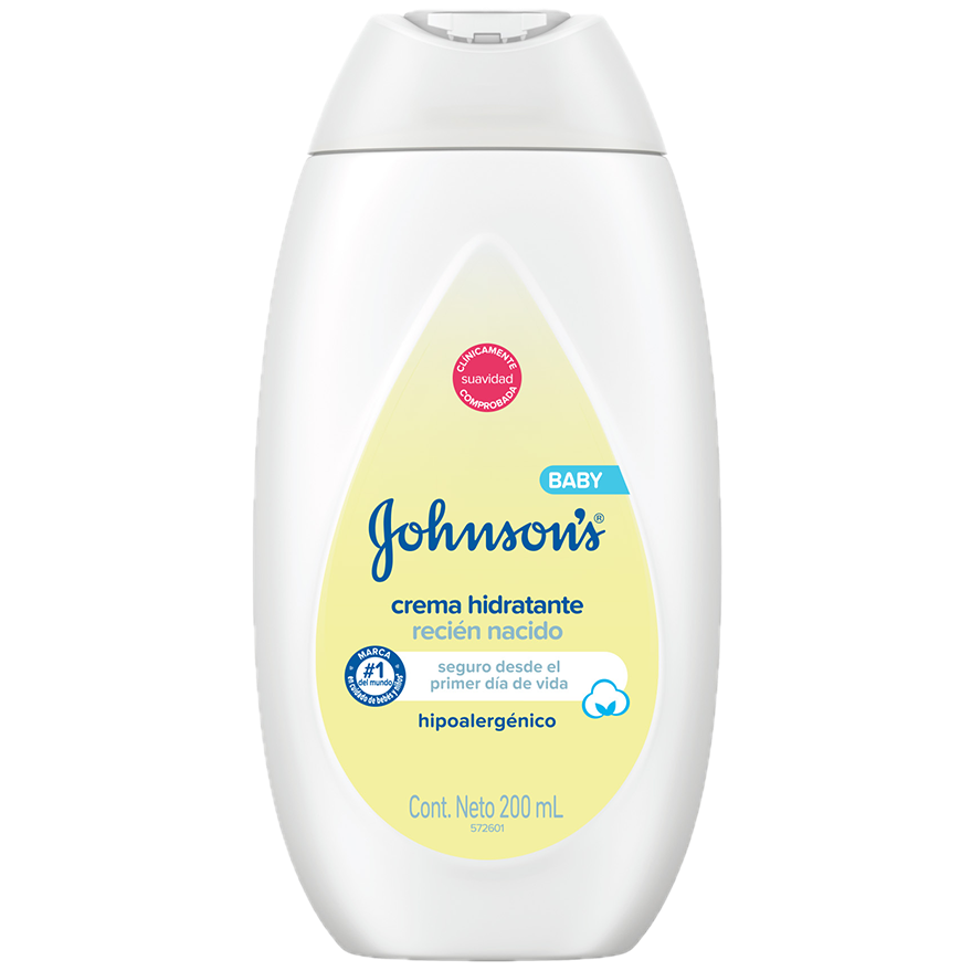 Crema hidratante baby 200ml recien nacido Johnson (12)