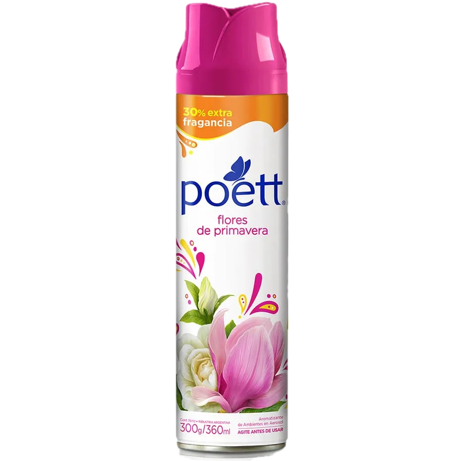 Desodorante ambiente aer 360cc flores primavera Poett (6)